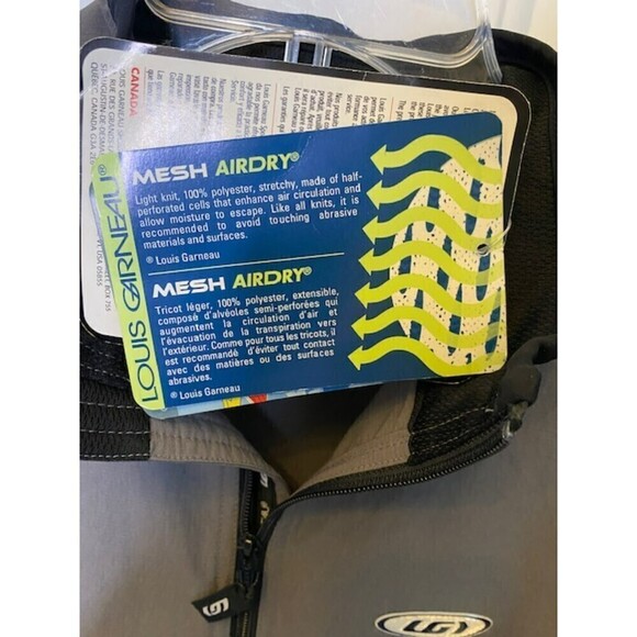 LOUIS GARNEAU SPEED TS 62 cycling jacket Medium M NWTs - Picture 6 of 6